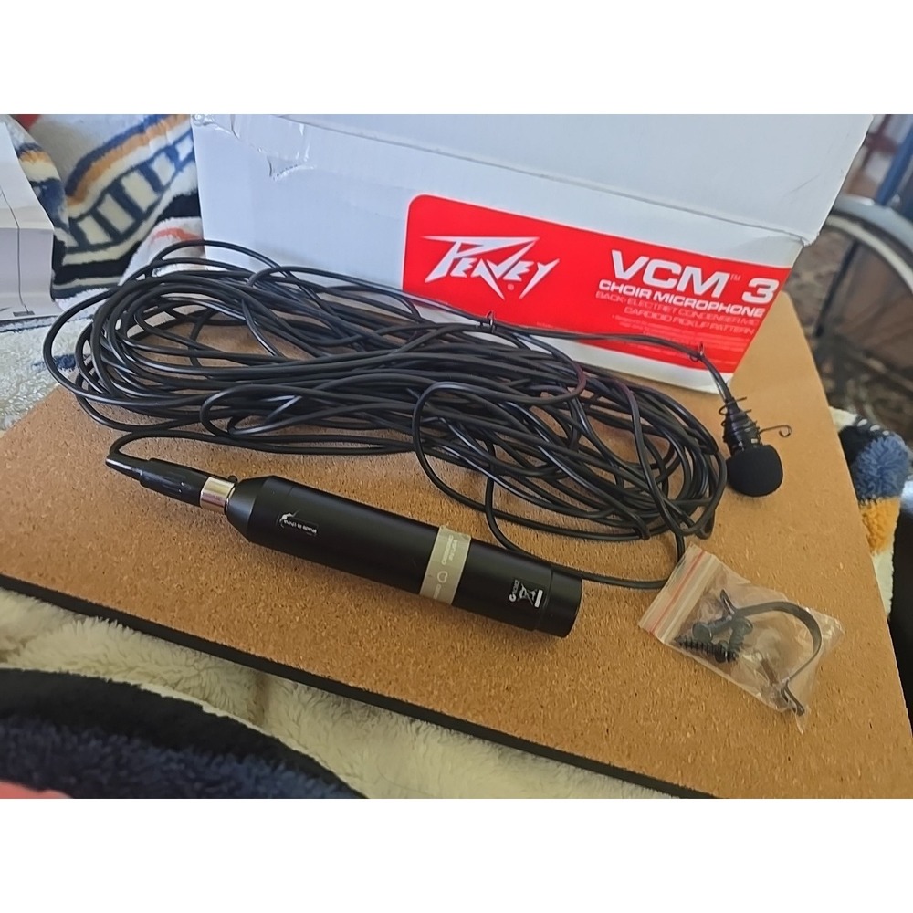 Peavey VCM 3 Choir Mic Black LN